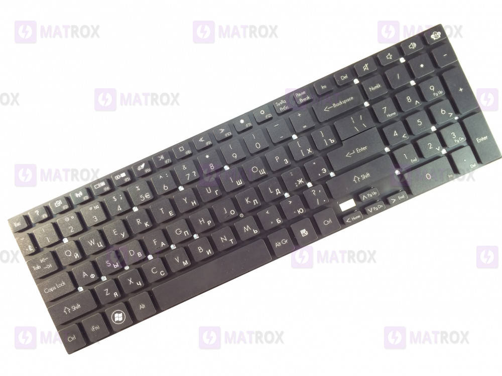 

Оригинальная клавиатура для ноутбука Packard Bell EasyNote F4211-HR-320RU series, black, ru, без рамки, Черный