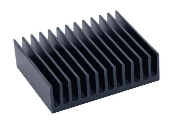 

Радиатор алюминиевый 32*40*11MM aluminum heat sink oxide black