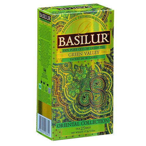 

Чай зеленый Basilur Восточная коллекция Зеленая долина 25х2г
