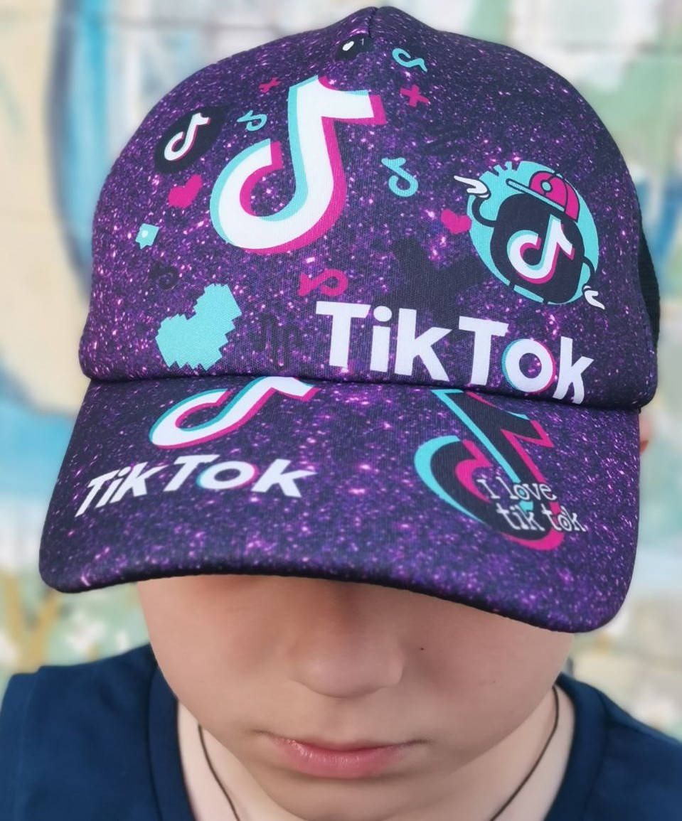 

Кепка Тик Ток фиолетовая | Мерч Tik Tok, Фиолетовый