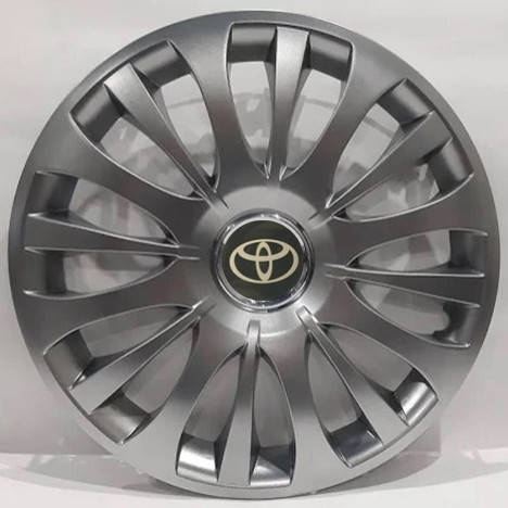 

Колпаки Toyota R15 серебро - (SJS ke2188) - комплект (4 шт.)