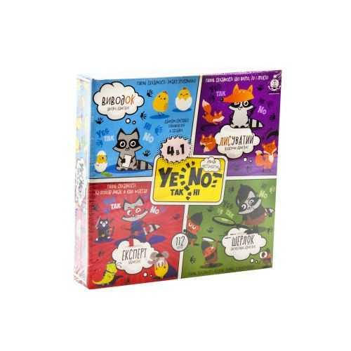 

Гр Карточная игра 4 В 1 "Yenot ДаНетки" YEN-02-01 /УКР/ (10) "Danko Toys"