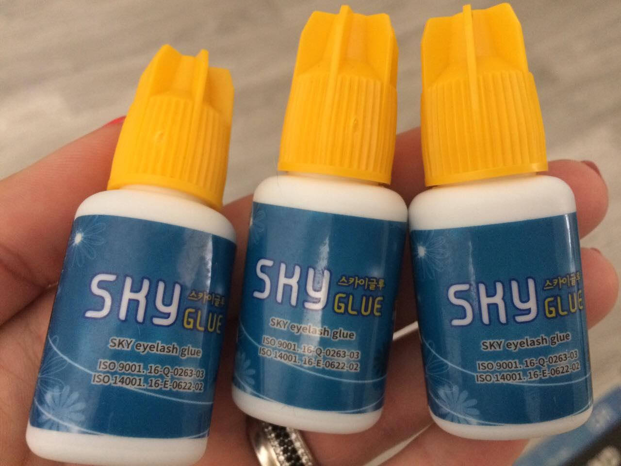 

Клей для наращивания ресниц "Sky" с жёлтой крышкой, 5 мл