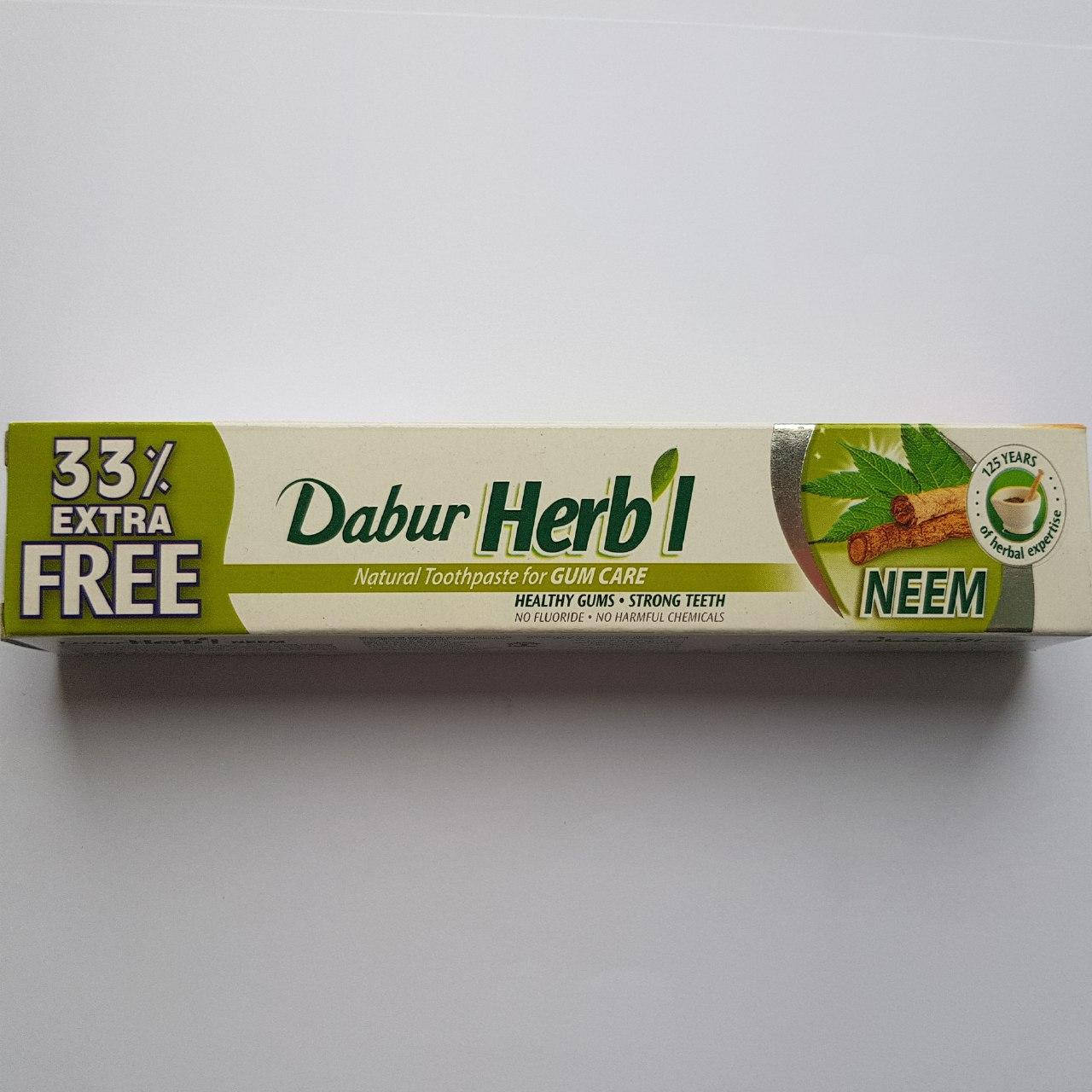

Зубная паста НИМ Dabur Herb'l 100 г