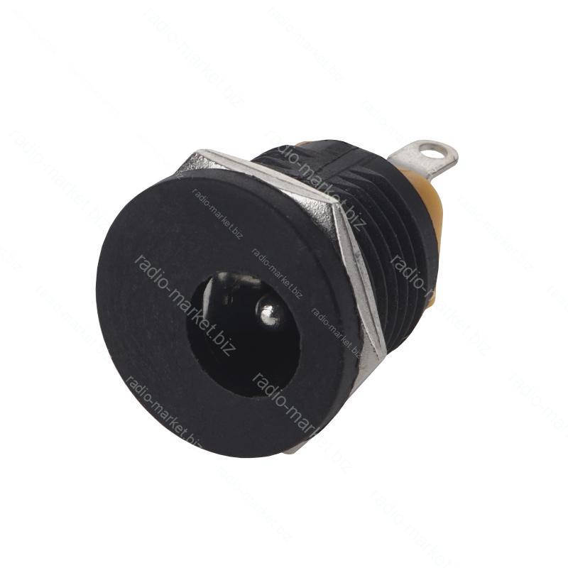 

Гнездо питания 5,5/2,5мм, со смещенным центром