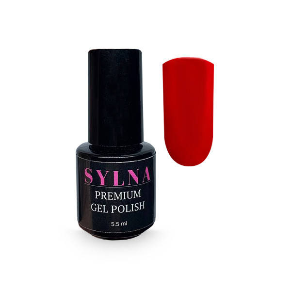 

Гель-лак SYLNA Premium gel polish 204 5,5 мл красный глянцевый