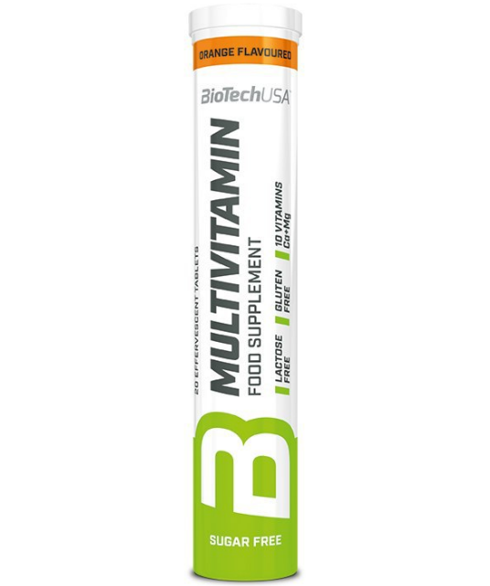 

Вітамінно-мінеральний комплекc BioTech Effervescent Multivitamin 20 tabs
