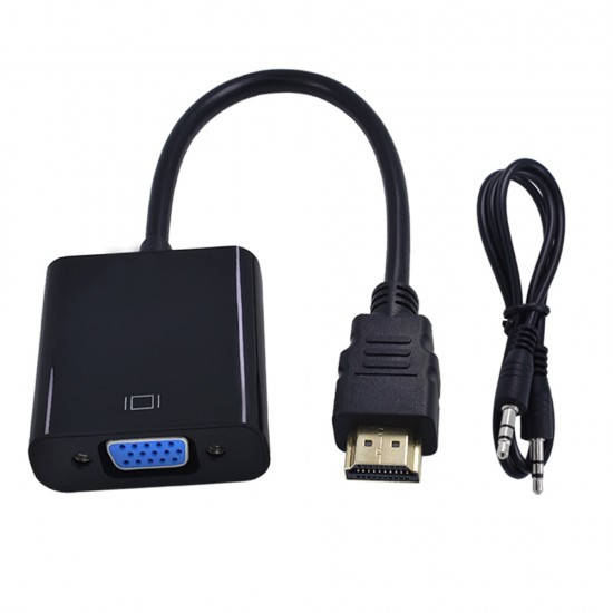 

Конвертер HDMI в VGA, со звуком