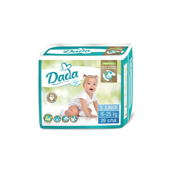 

Підгузки Dada Extra Soft 5 (15-25кг), 39шт