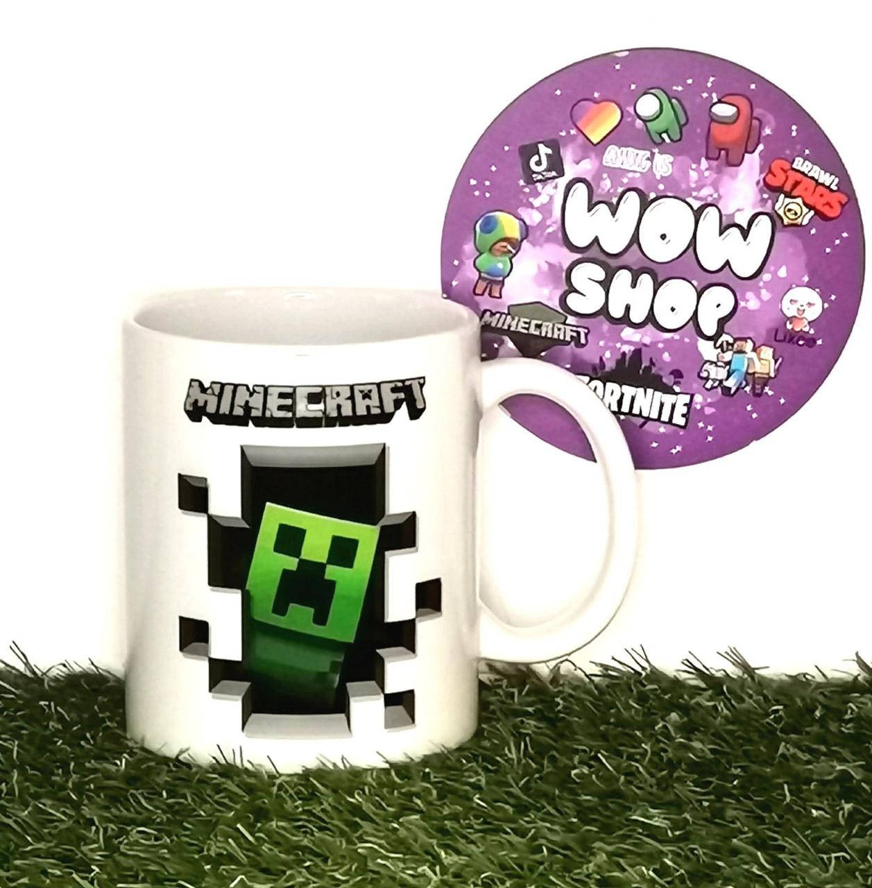 

Чашка Майнкрафт / Кружка Майнкрафт / чашка майнкрафт шкипер / кружка майнкрафт шкипер / 350мл