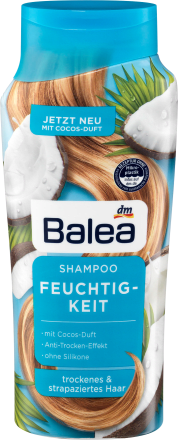 

Шампунь для пошкодженого та сухого волосся Balea Shampoo Feuchtigkeit 300мл