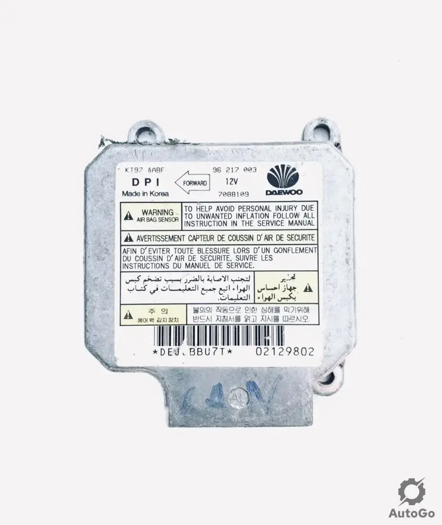 

Блок AirBag Daewoo Lanos 96217003