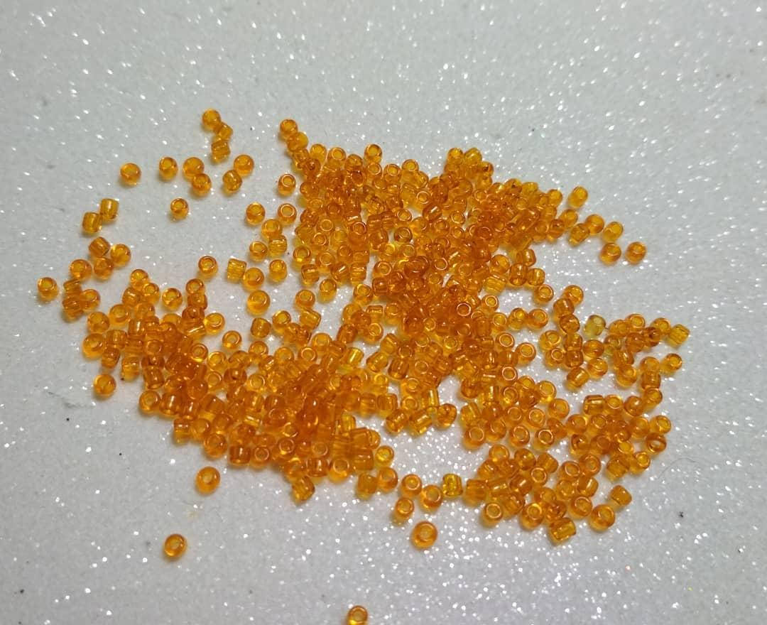 

Бисер китайский круглый, Оранжевый