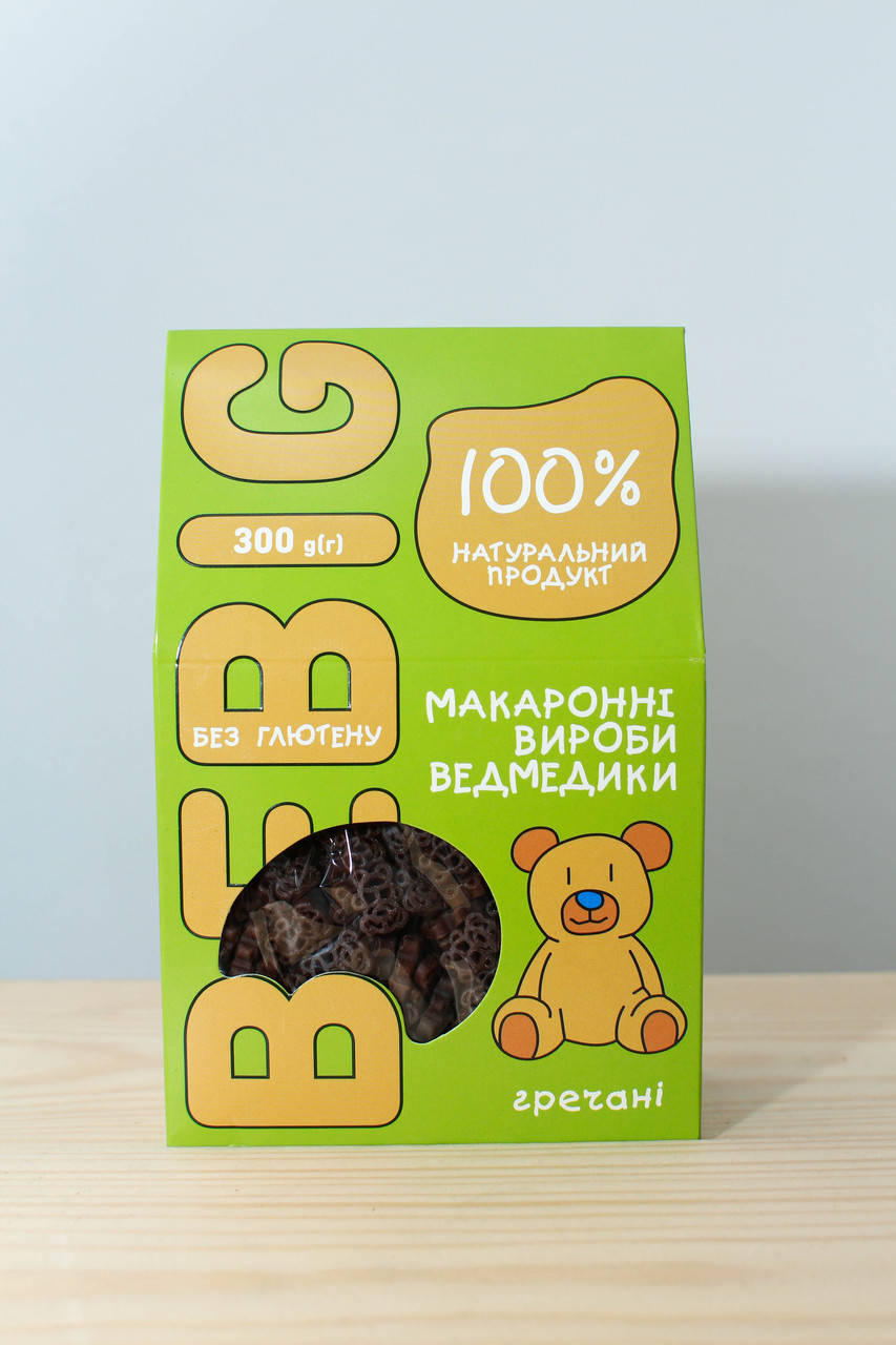 

Макароны гречневые без глютена BeBig 300г