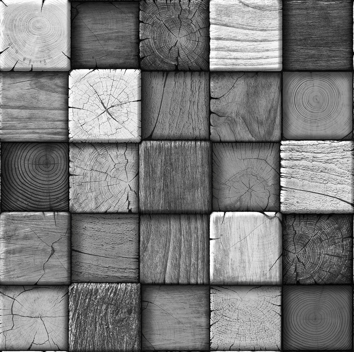 

Обои бумажные влагостойкие Континент Дамиано Черный / Белый (2216)