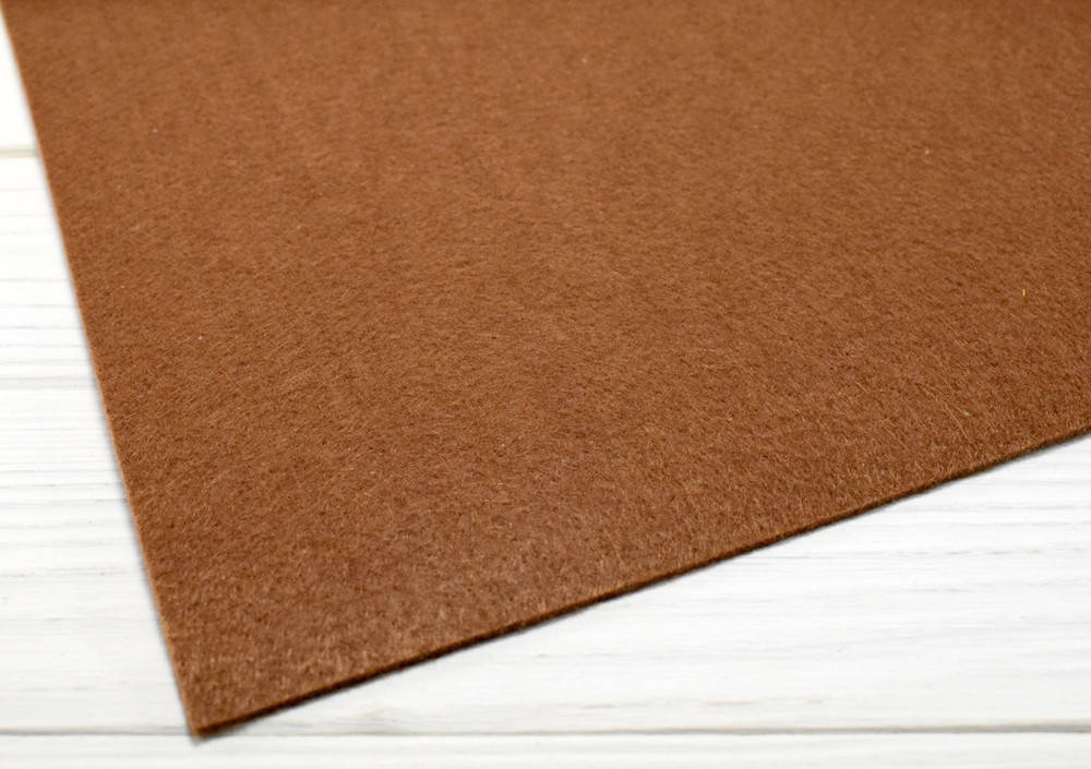 

Китайский жесткий фетр 2 мм (90х100 см) - №16 Коричневый