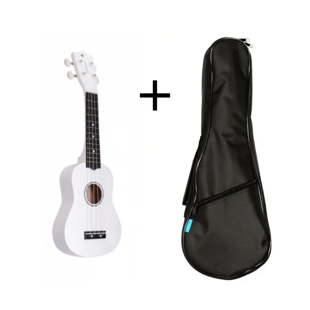 

Укулеле концертное Alfabeto U23 White + чехол, Белый