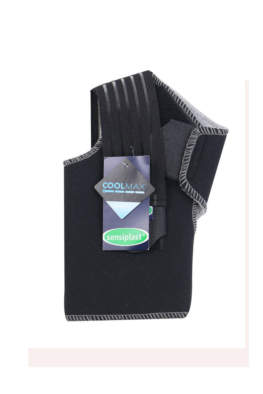 

Бандаж для голеностопа Sensiplast 43/47 черный-серый LI-550098