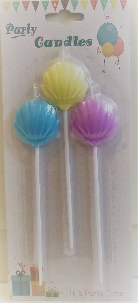 

Свечи для торта "Ракушки"