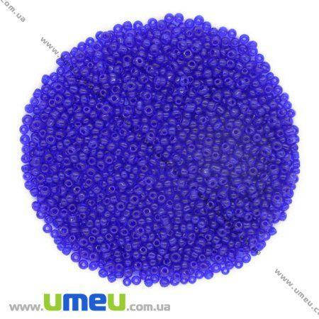 

Бисер китайский мелкий, 12/0, Синий прозрачный, 2 мм, 25 г (BIS-008667)