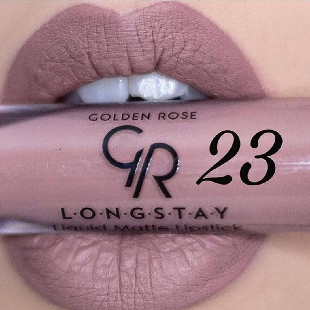 

Матовая помада Golden Rose №23