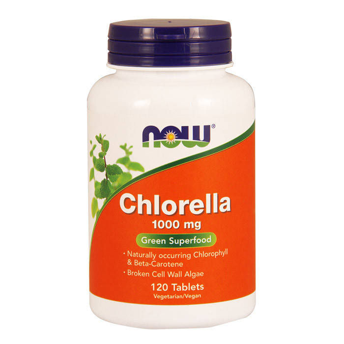 

Хлорелла NOW Chlorella 1000 mg 120 tab