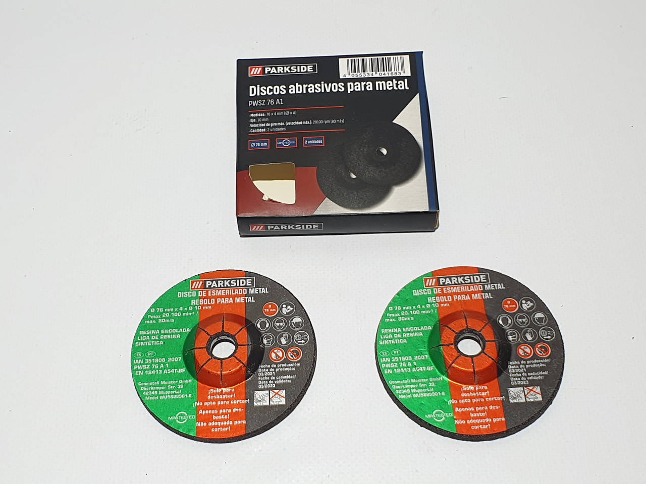 

Шлифовальный круг Parkside PWSZ 76 мм