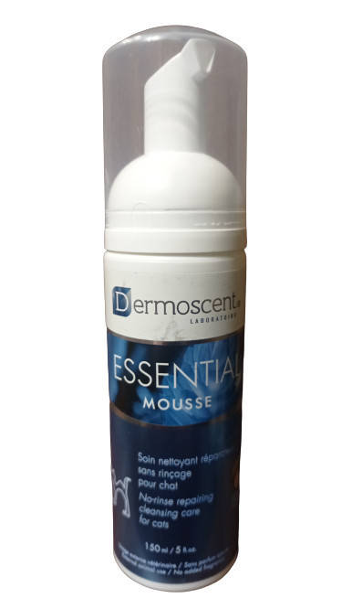 

Dermoscent Essential Mousse д/кот - мус без змивання, відновл. очищен (150мл)