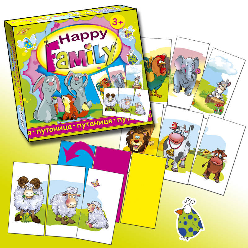 

Настольная игра "Happy Family" (Мастер) арт. МКБ0140 штрих код 3014000015
