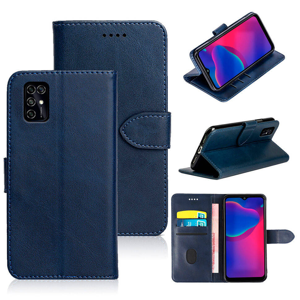 

Чехол-книжка EcoCase Skin Series для ZTE Blade V2020 Smart Blue, Синий