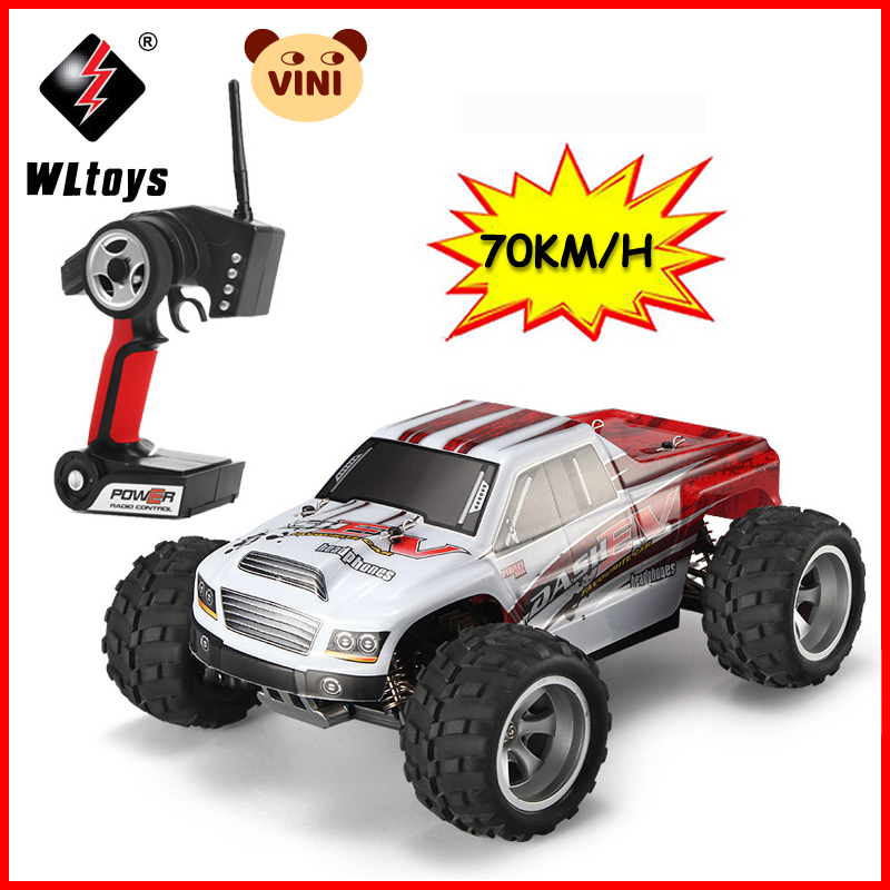 

Машинка WLtoys A979-B 4WD 70 км/год rc іграшка-монстр RC Monster Truck 7.4V 1400MAH