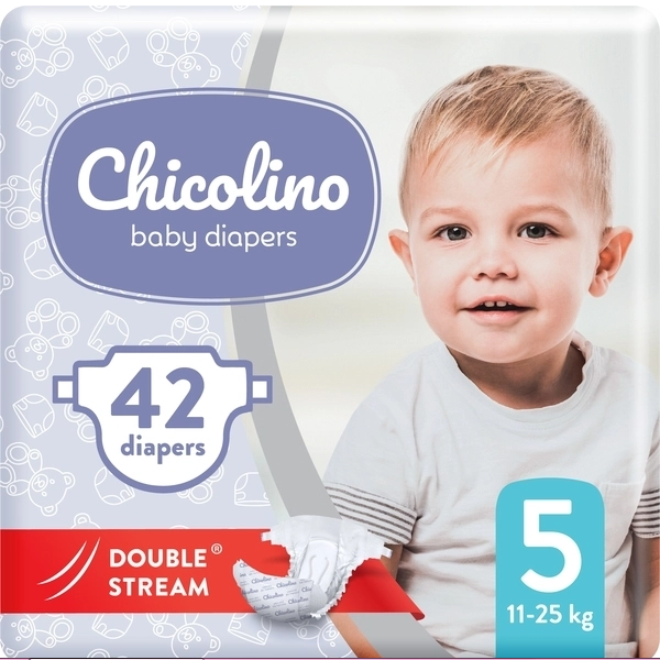 

Подгузники Chicolino 5 (11-25 кг) 42 шт.