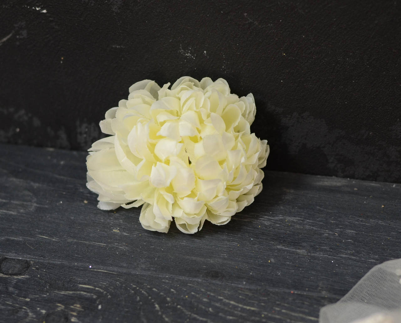 

Головка хризантемы айвори небольшая