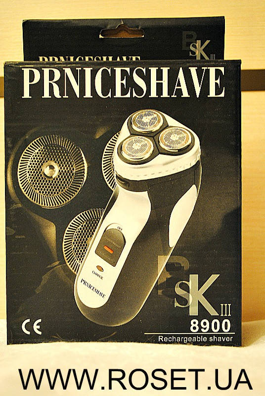 

Электробритва со строенным откидным триммером Prniceshave SK III 8900