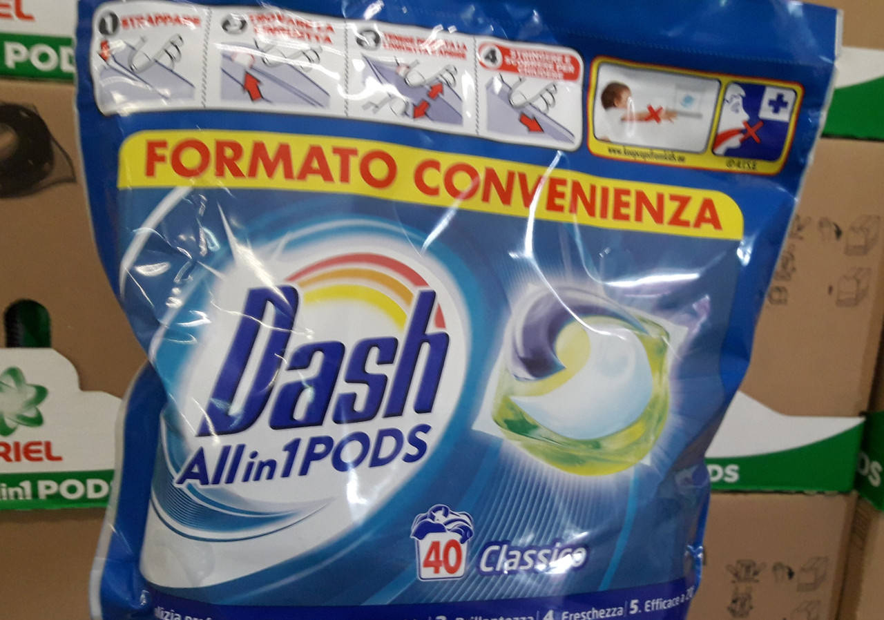 

Капсули для прання Dash All in 1 Pods 40 шт