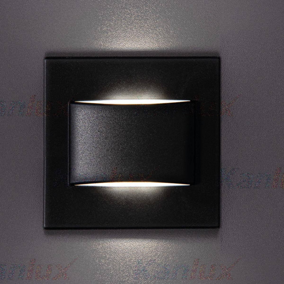 

Подсветка ступеней лестницы ERINUS LED LL 12V Kanlux Черный, 6500