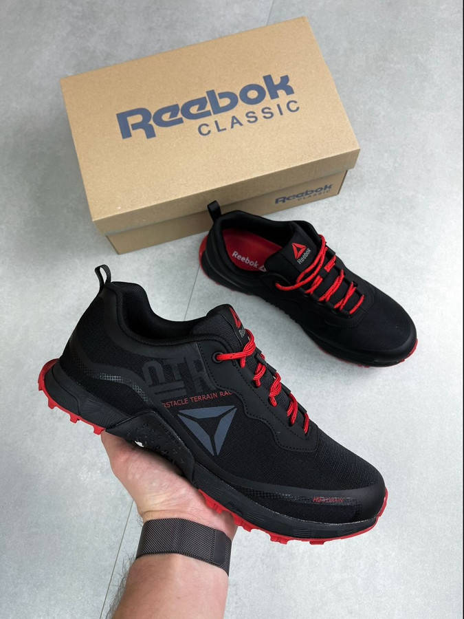 

Мужские кроссовки Reebok Terrain H20Drain Black/Red