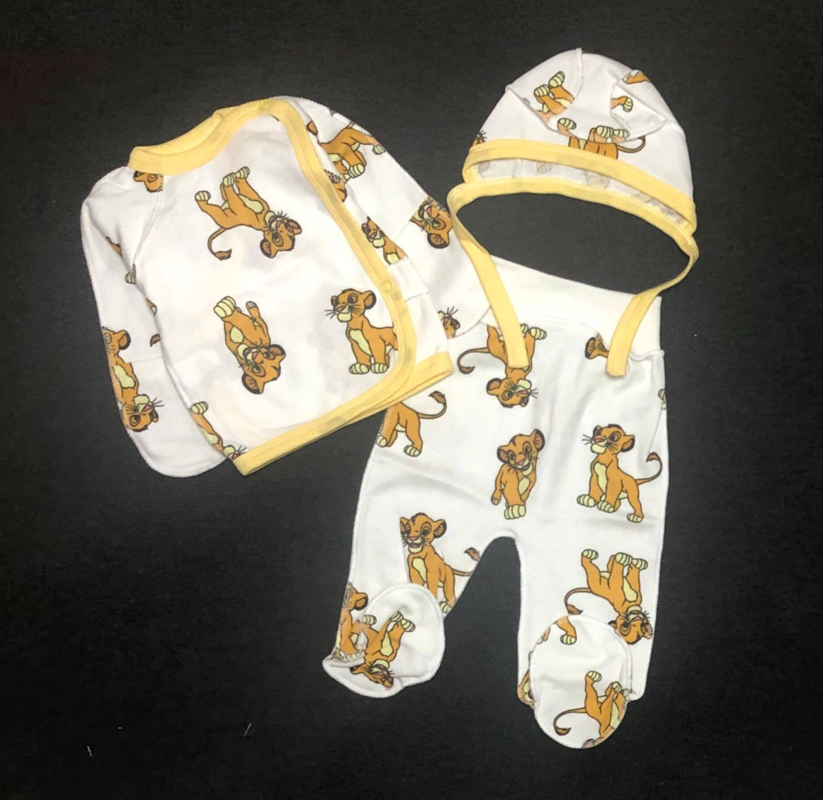 

Комплект 3в1: льоля, повзунки, шапочка "Teddy", інтерлок ТМ “ALL”