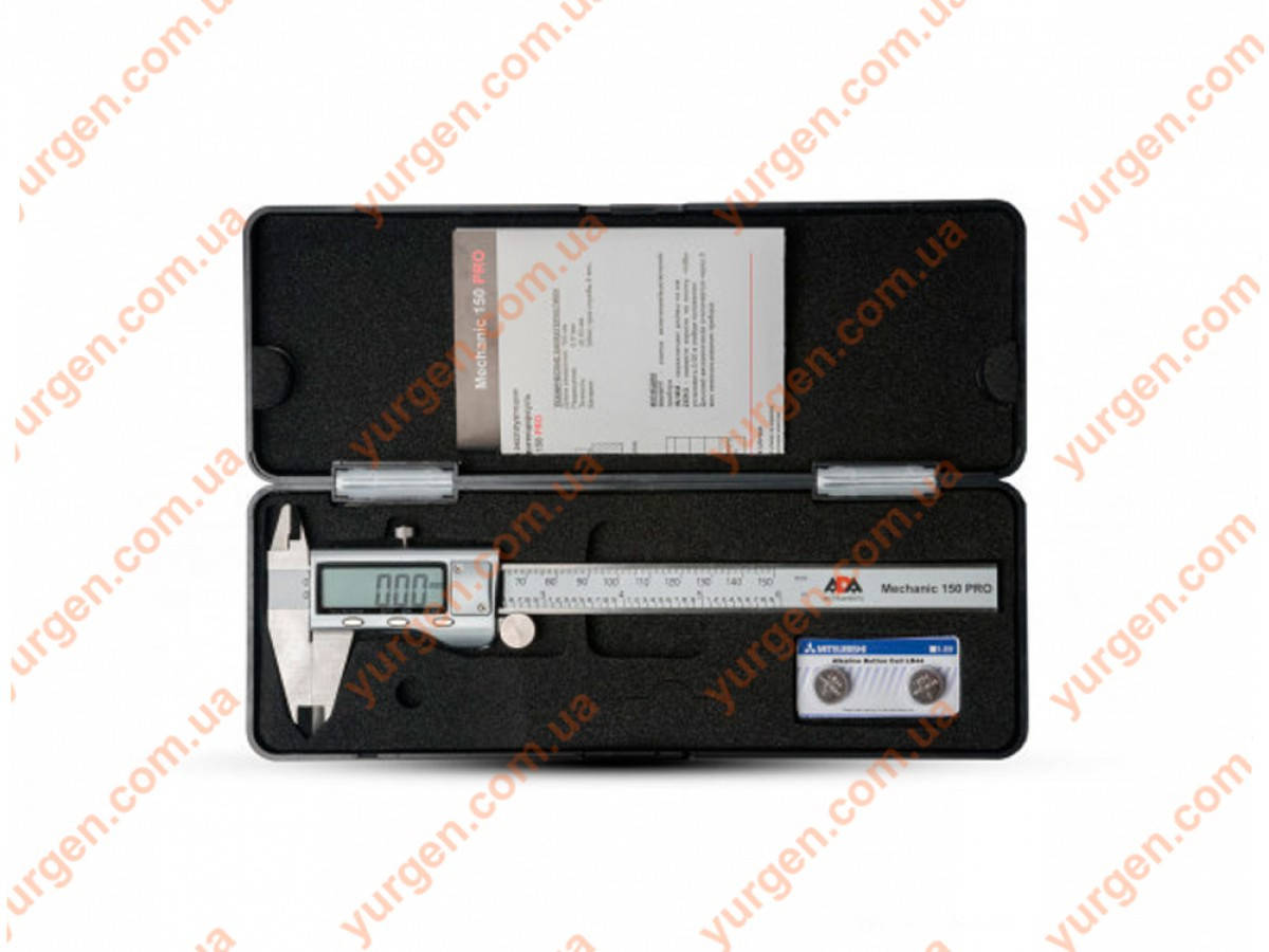 

Штангенциркуль цифровой ADA Mechanic 150 Pro А00380(1607277713)