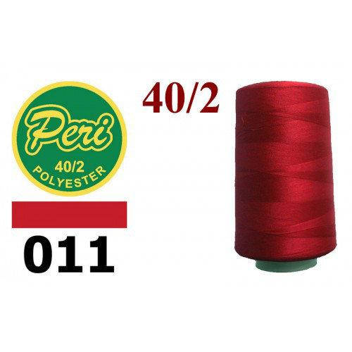 

Нитки для шиття, довжина 4000 яр.,колір 011, червоний