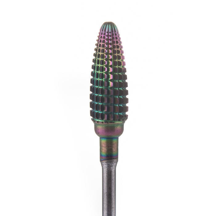 

Фреза карбид-вольфрамовая твердосплавная Nail Drill для снятия гель-лака "Кукуруза" - F0615P(S) medium
