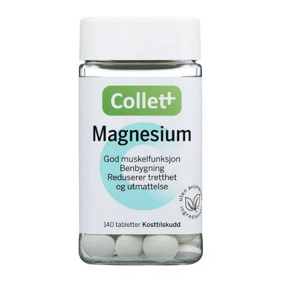 

Магний 300 мг Collet Magnesium производства Норвегия ОПТ и розница
