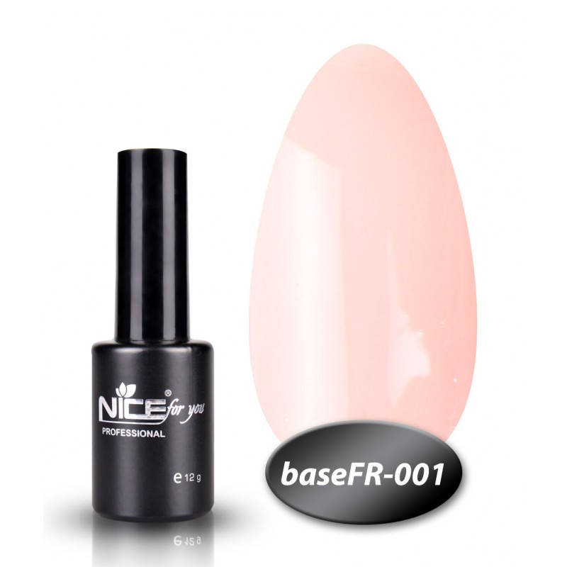 

Камуфлирующая база Base FR -001 Nice for you лилово-бежевая 12 мл