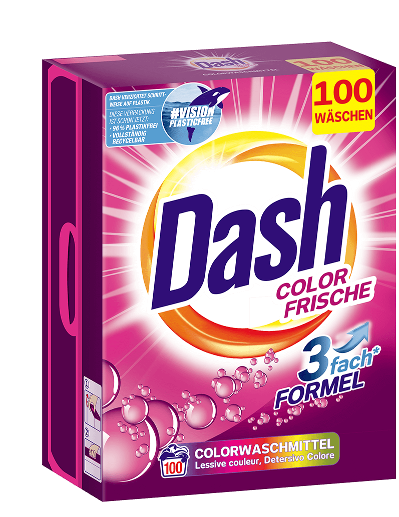 

Порошок для стирки цветного белья Dash Color Frische 100 стир