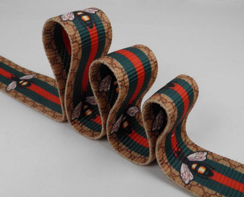 

Ременная лента Gucci (жаккардовая), 47 мм, односторонняя