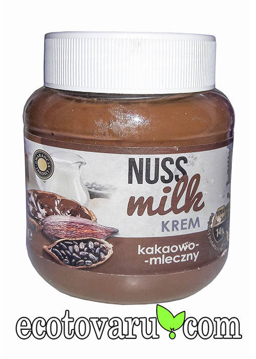 

Шоколадно-ореховая паста Nuss Milk cream 400гр
