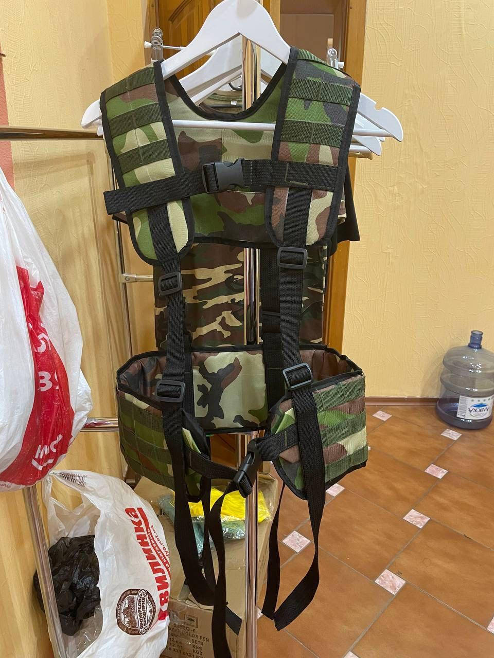 

Рпс/ Тактический пояс Кордура / разгрузочный пояс, Военный пояс, Черный