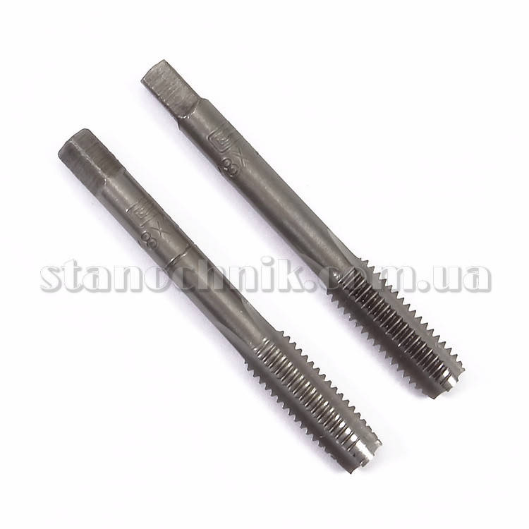 

Метчик ручной комплектный М 8х1,25 9ХС СИБРТЕХ (76622) 2 шт