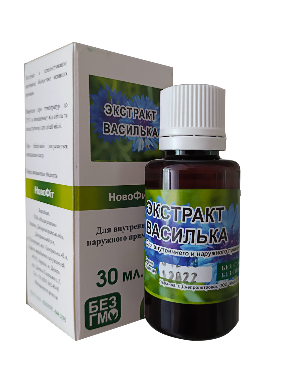 

Экстракт Василька, 30 мл