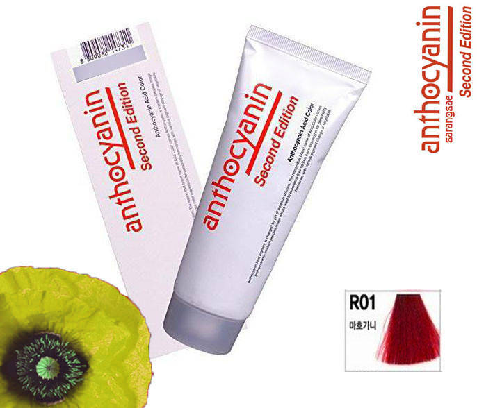 

Биоламинирующий краситель Anthocyanin Second Edition R01, махагон